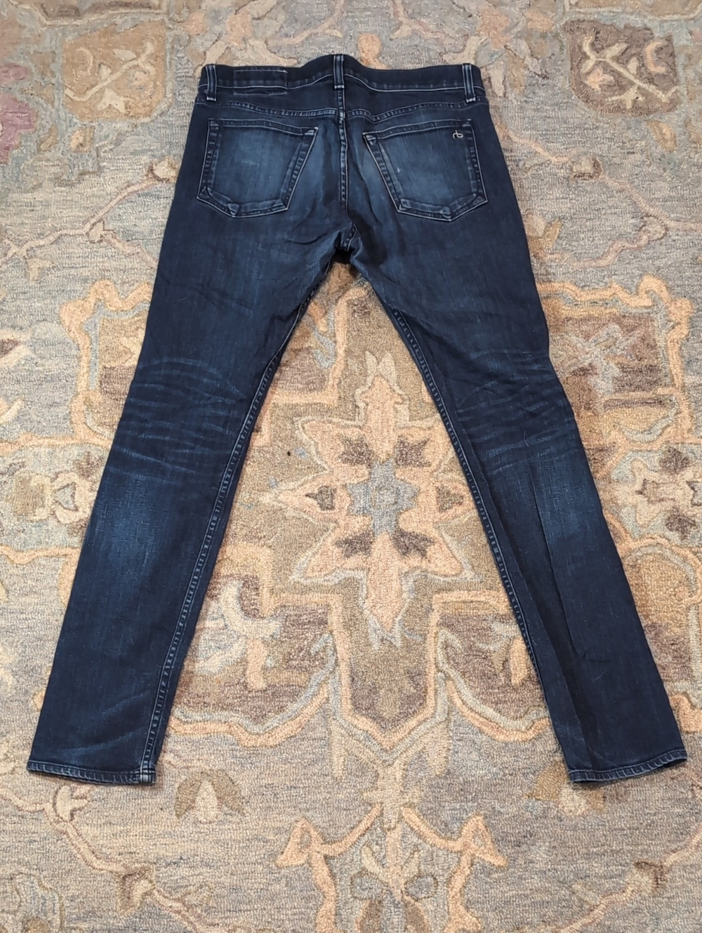 Rag & Bone Men's Slim Jeans Fit 2 Clean Vintage - Picture 5 of 7